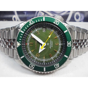 SEIKO 150M DATE DIVERS AUTO MENS WATCH 7002-7001 'GREEN PROSPEX' (SN 361999)